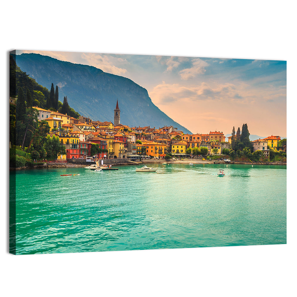 Varenna, Lake Como Wall Art, canvas print, landscape