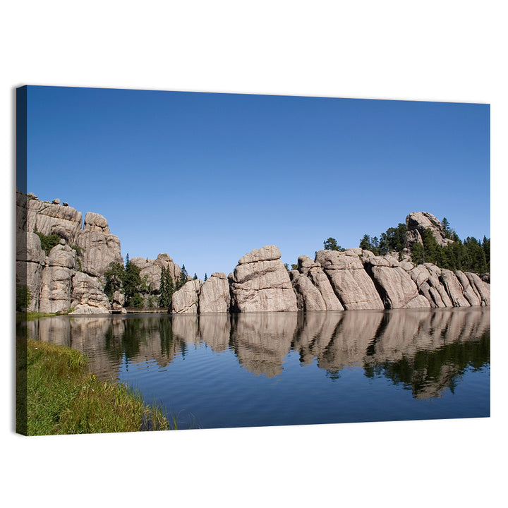 Sylvan Lake Reflection Wall Art