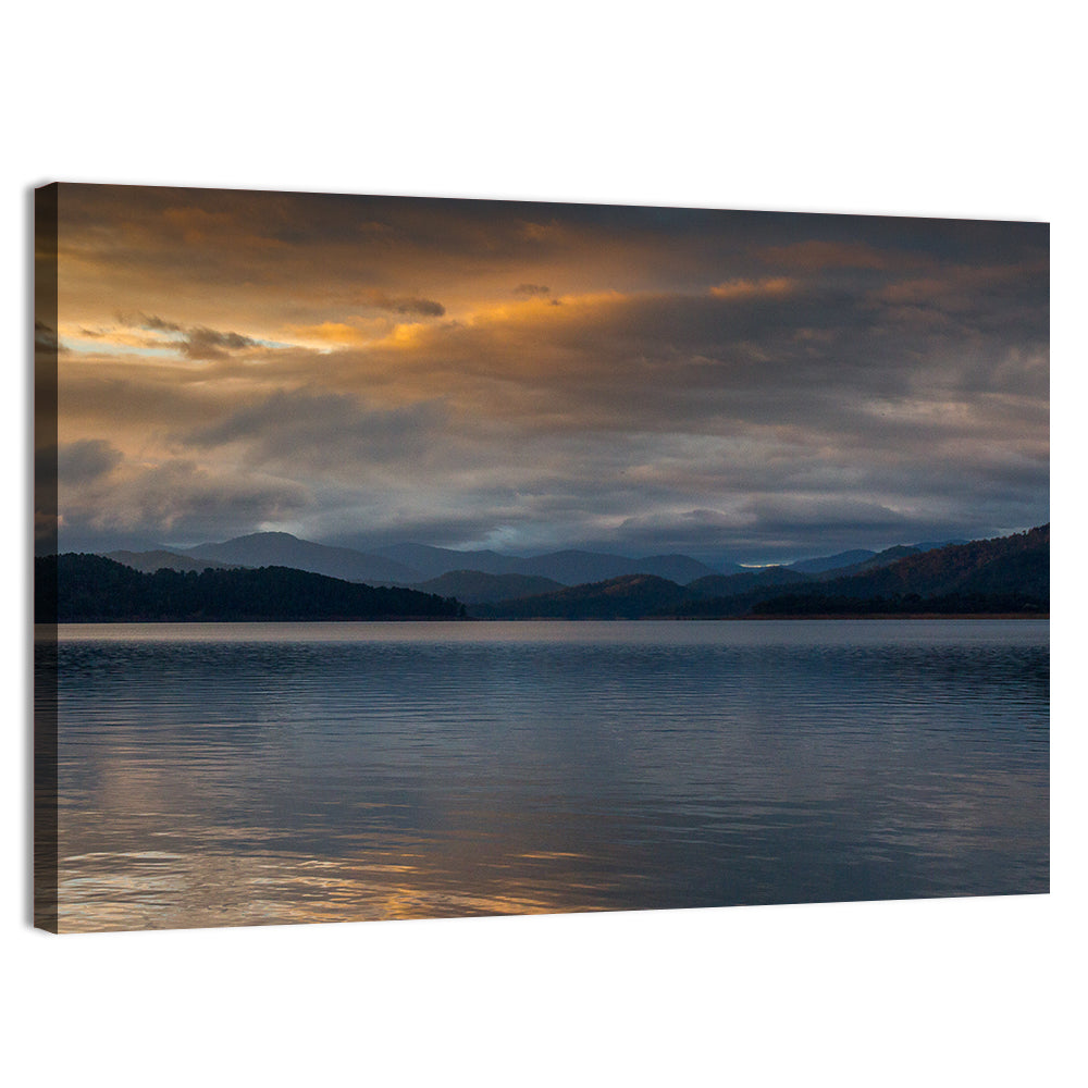 Lake Eildon Sunrise Wall Art, canvas print, landscape