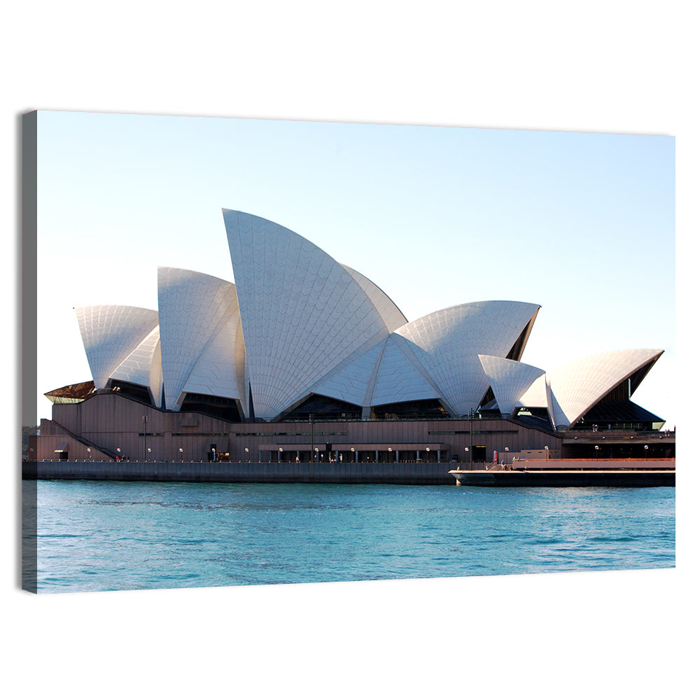 Sydney Opera House Harbor View Wall Art, canvas print, landscape