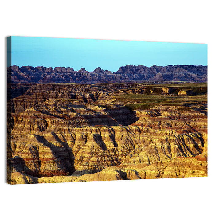 Badlands National Park Wall Art as a canvas print