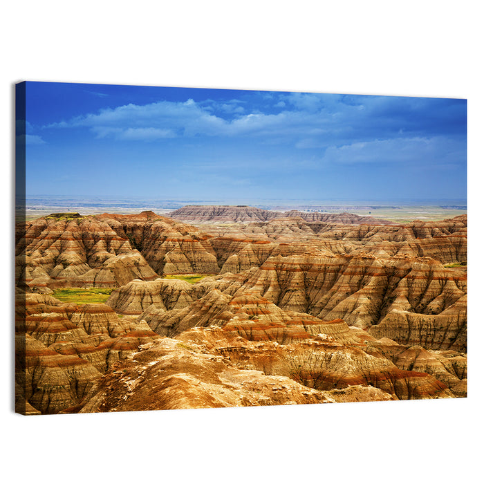 Badlands National Park Ii Wall Art as a canvas print