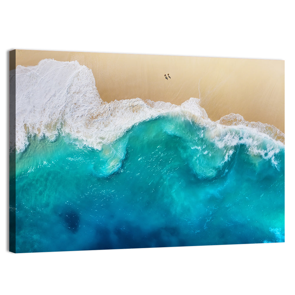 Nusa Penida Aerial Beach Wall Art, canvas print, landscape