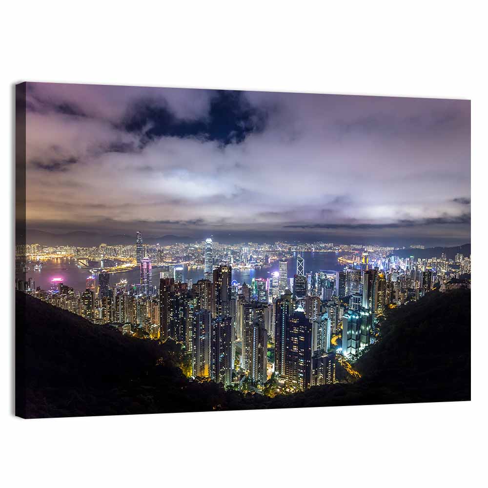 Hong Kong Cityscape Wall Art