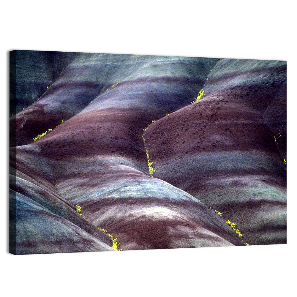 Chamarel Seven Coloured Earths Wall Art, canvas print, landscape