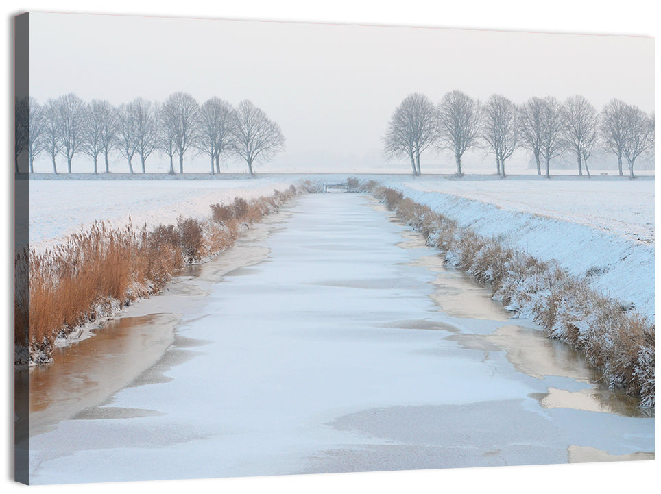 snowy Winterland Wall Art