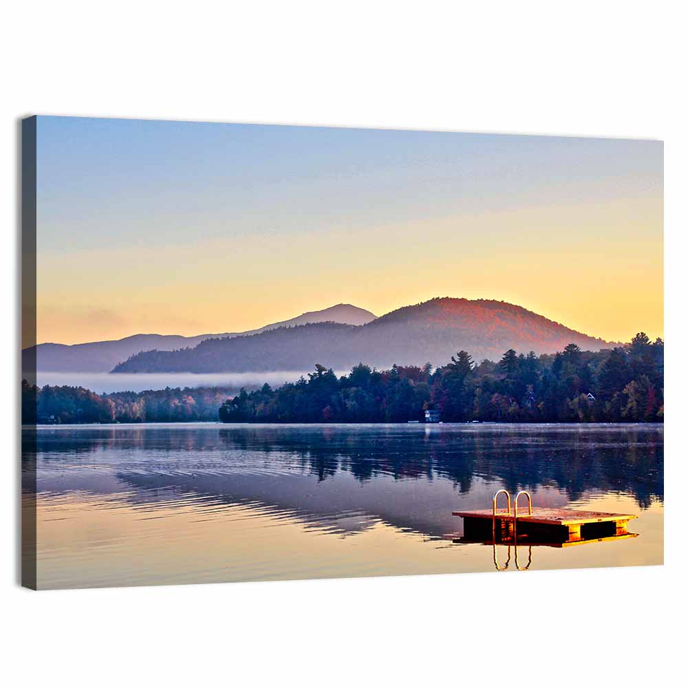 Lake Placid In New York Wall Art