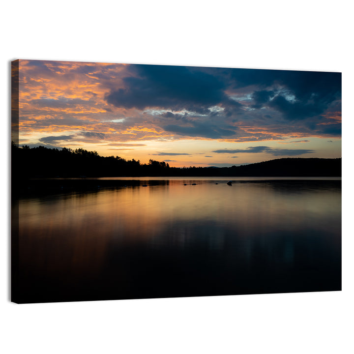 Lake Squam Sunrise Reflection Wall Art