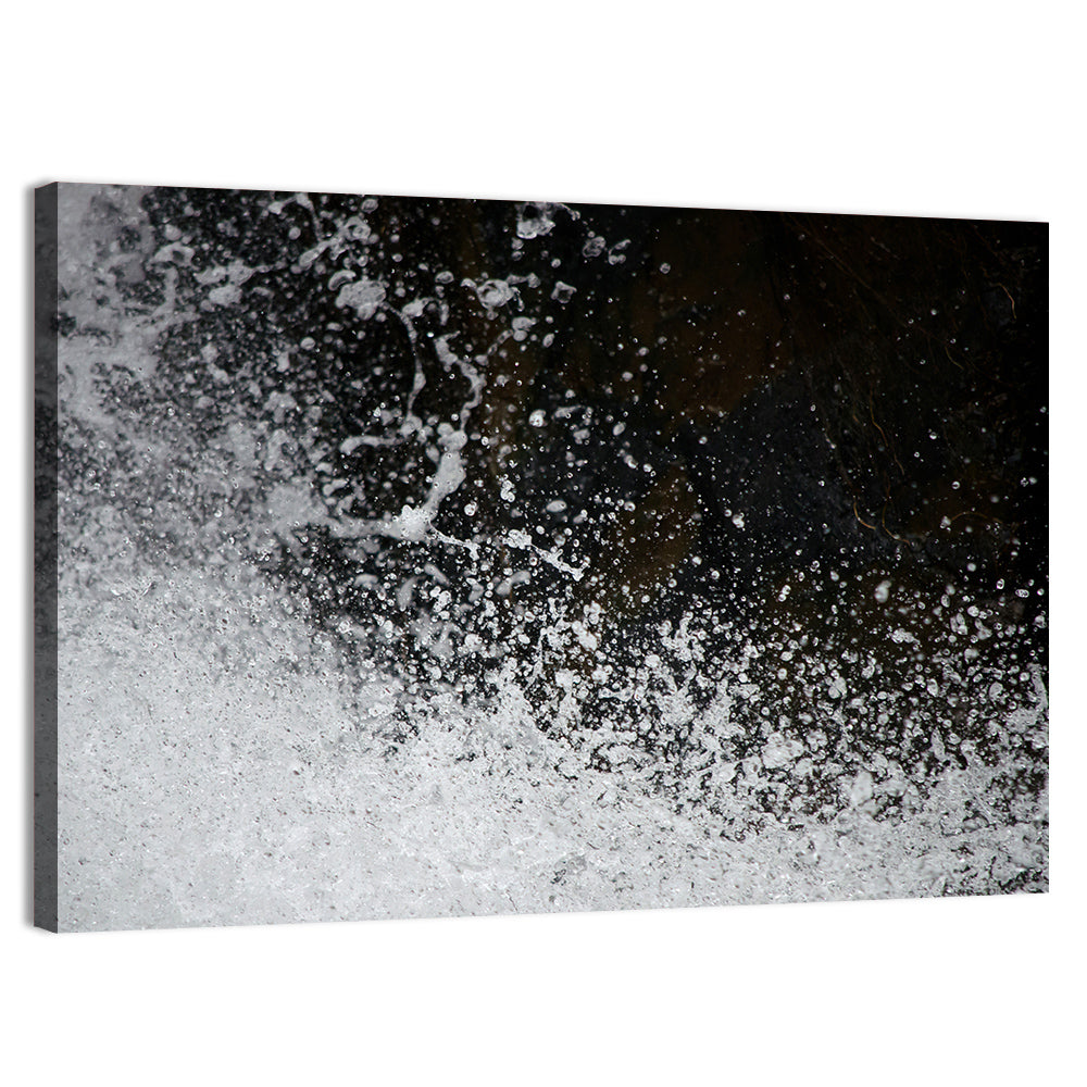 High-speed Water Splash Wall Art, canvas print, landscape