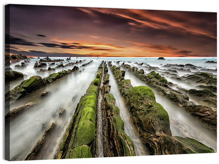 Dragon Crest Wall Art as a canvas print