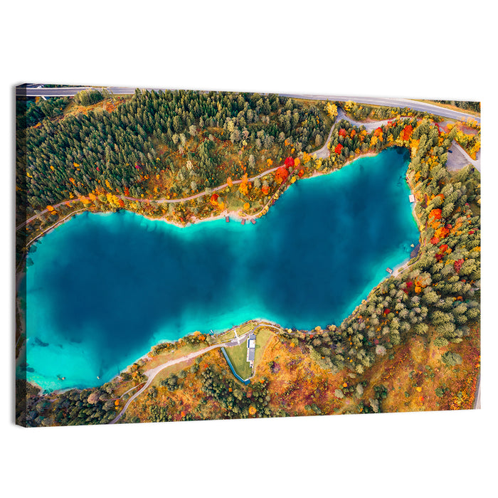 Urisee Lake Wall Art as a canvas print