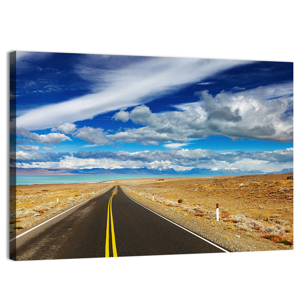 Road to Viedma Lake, Patagonia Wall Art, canvas print, landscape
