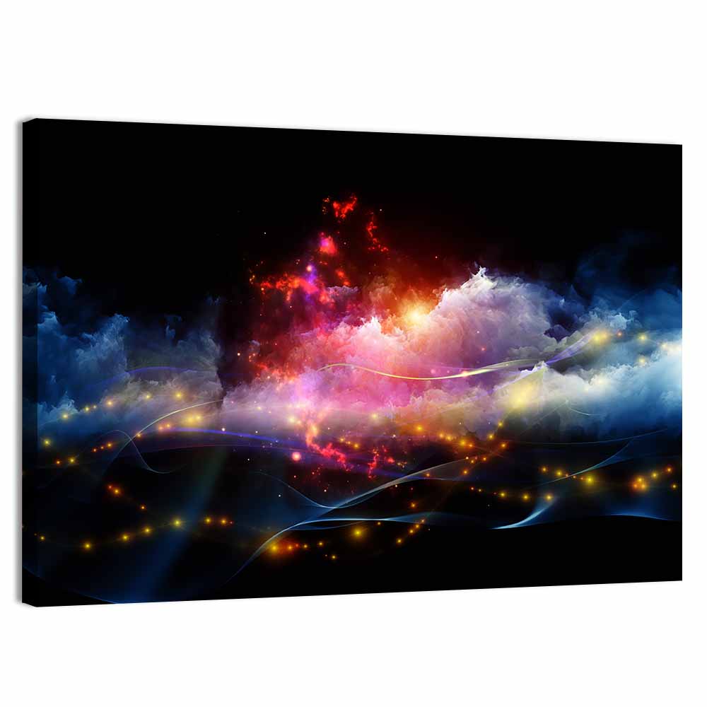 Visual Music Effects Wall Art