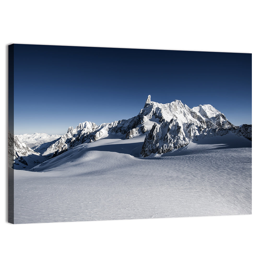 Mont Blanc Vista Wall Art, canvas print, landscape