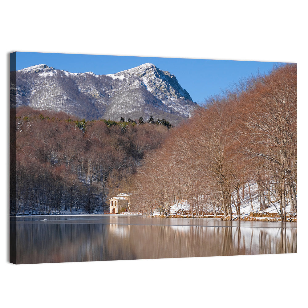 Lake Santa Fe Del Montseny Wall Art, canvas print, landscape