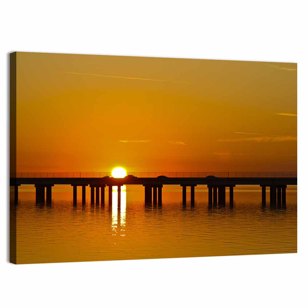 Lake Pontchartrain Causeway Wall Art