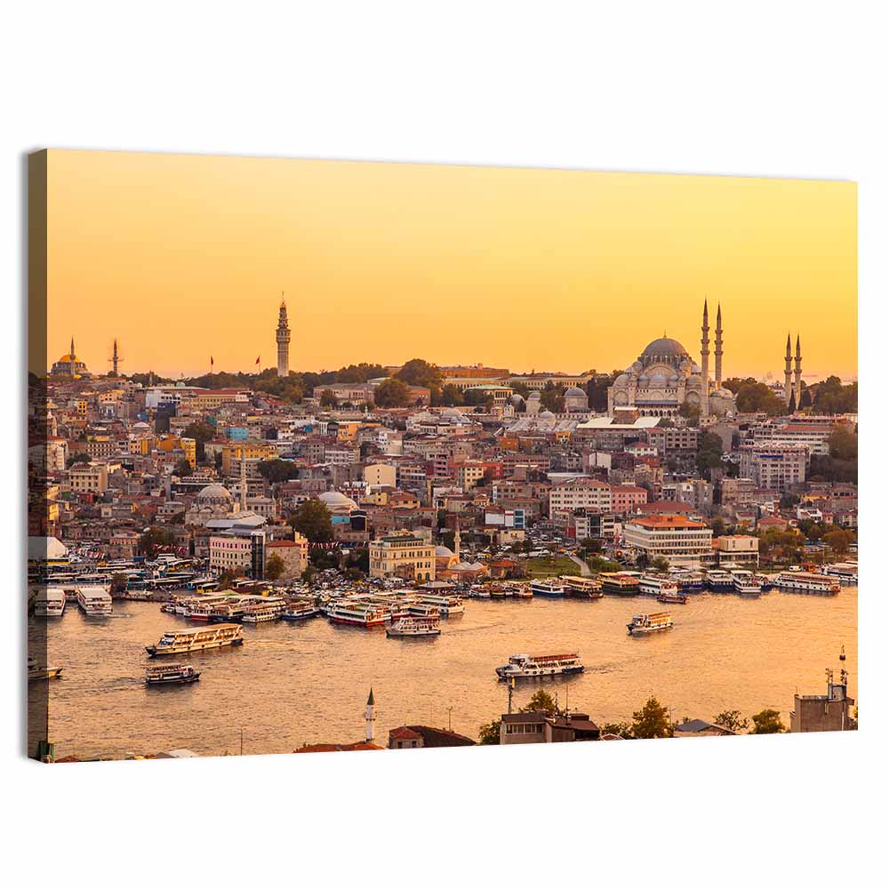 Golden Horn Bay Wall Art