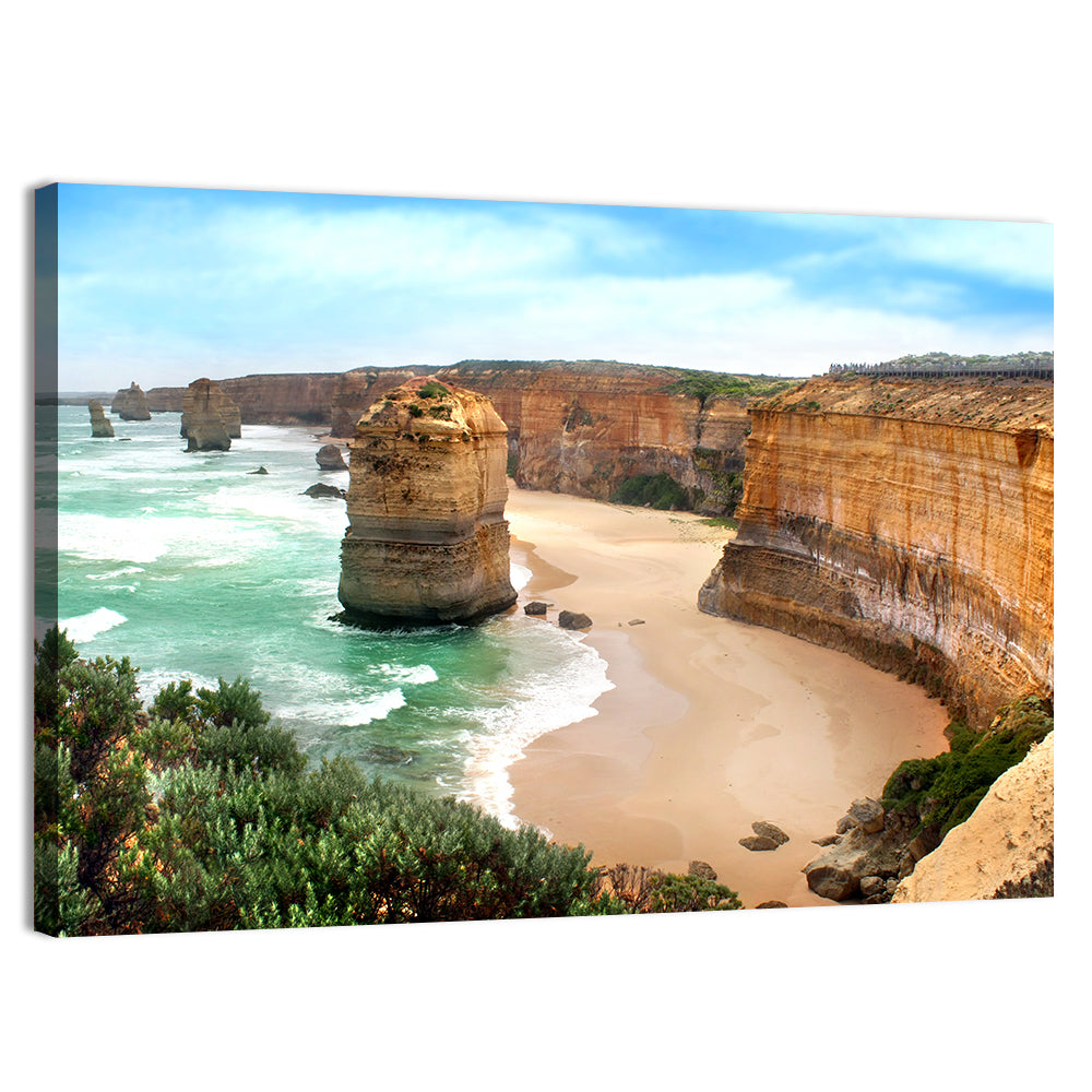 Twelve Apostles Coastline Wall Art, canvas print, landscape