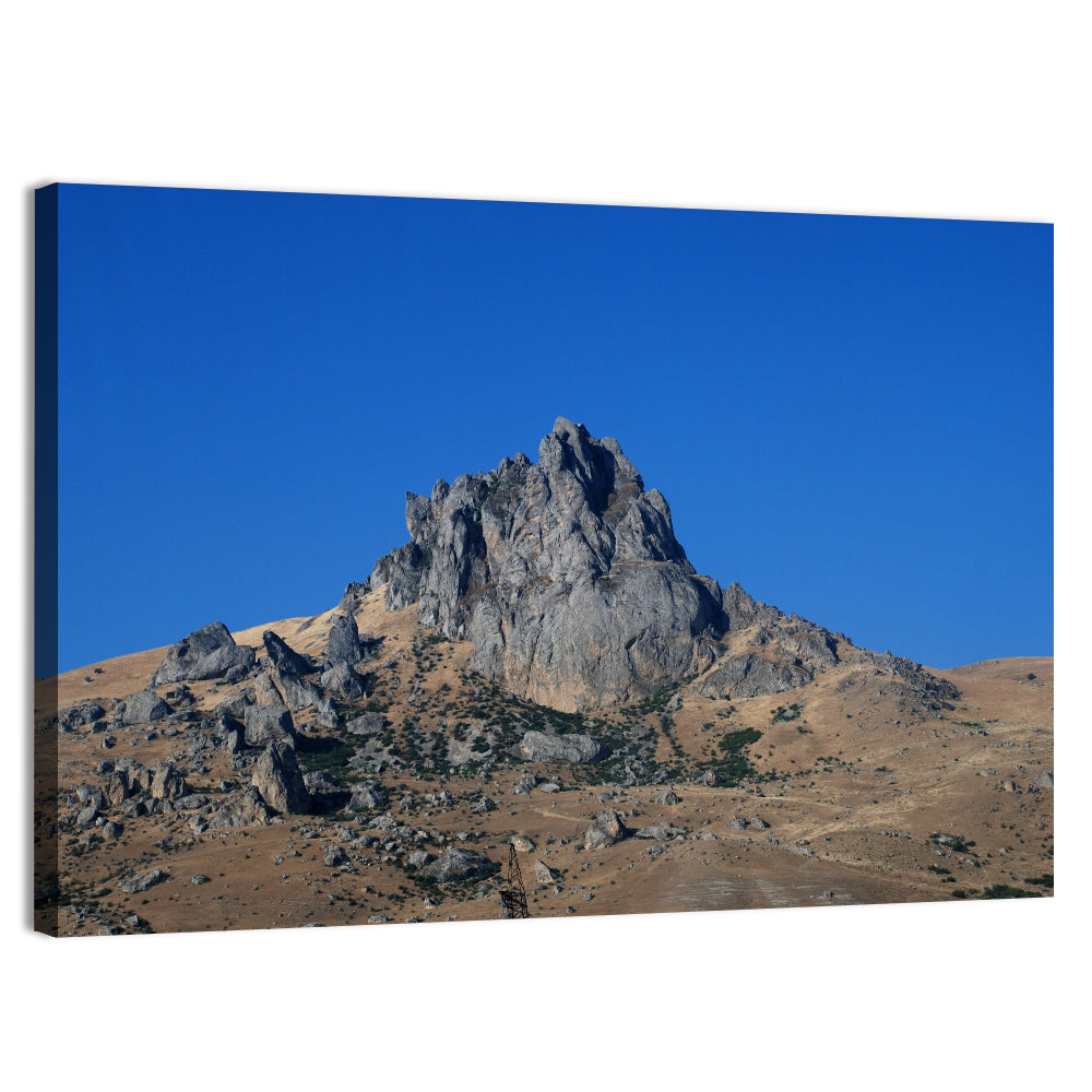Besh Barmag Mountain Peak Wall Art, canvas print, landscape