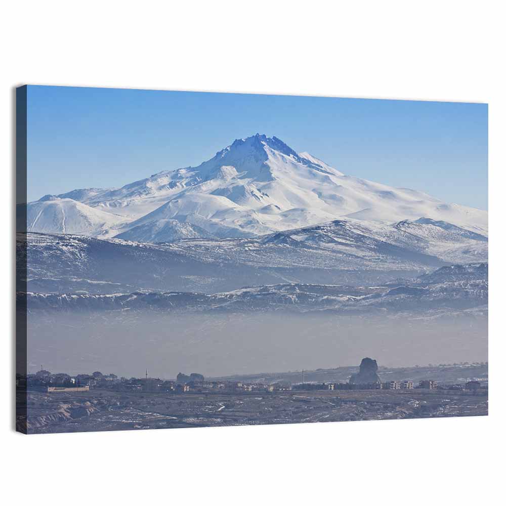 Snowy Mountain Wall Art