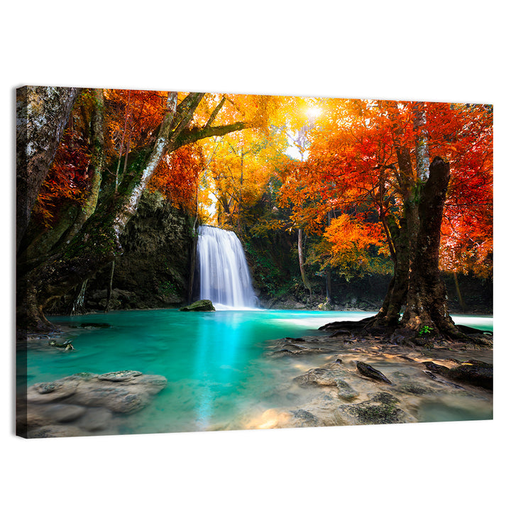 Erawan Waterfall, Kanchanaburi Wall Art