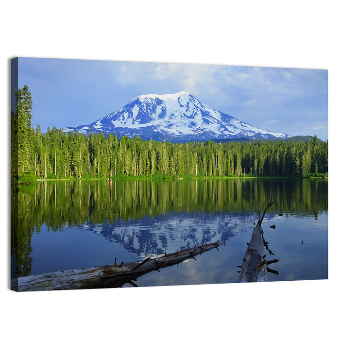 Mount Adams Reflection at Takhlakh Lake Wall Art as a canvas print