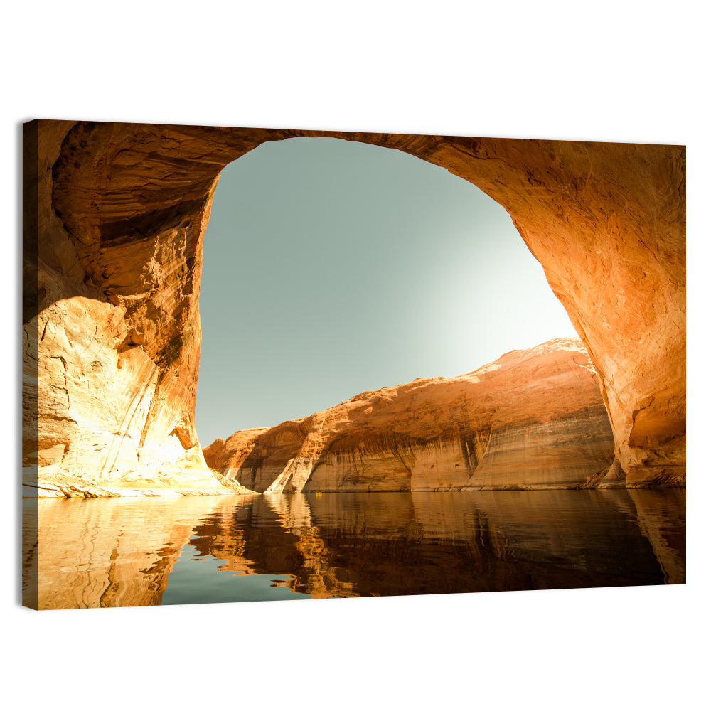 Reflection Canyon Arch Wall Art, canvas print, landscape