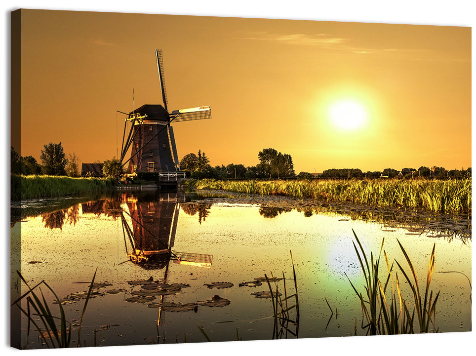 Dutch Windmill Wall Art
