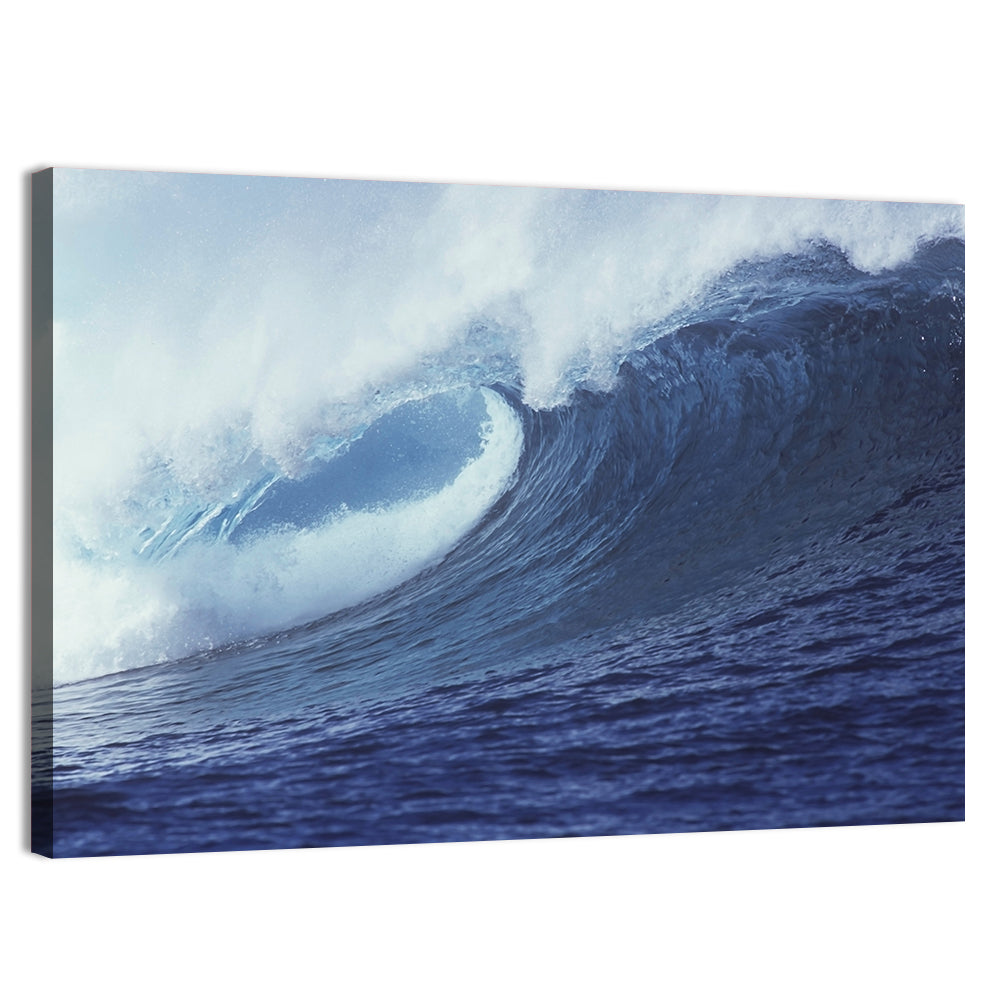 Powerful Breaking Wave Wall Art, canvas print, landscape