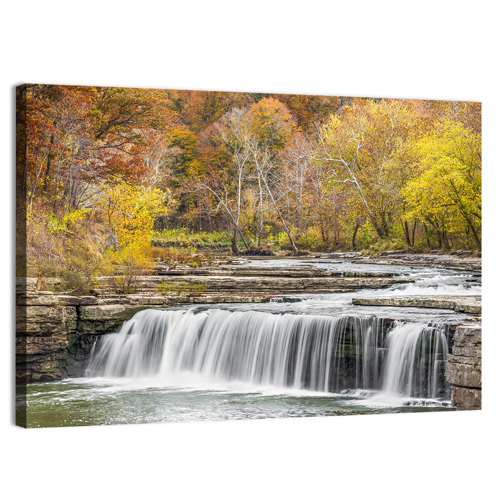 Lower Cataract Waterfall Wall Art, canvas print, landscape