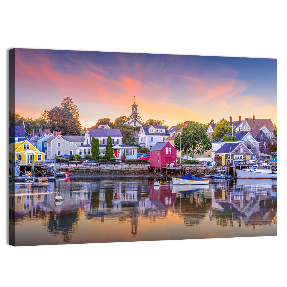 Rockport Harbor Motif Number 1 Wall Art, canvas print, landscape