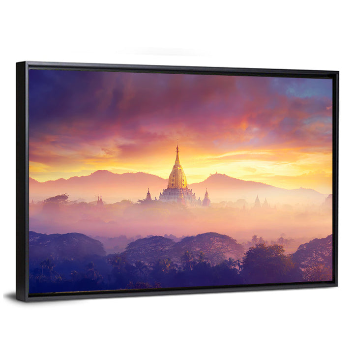 Misty Bagan Stupas Wall Art