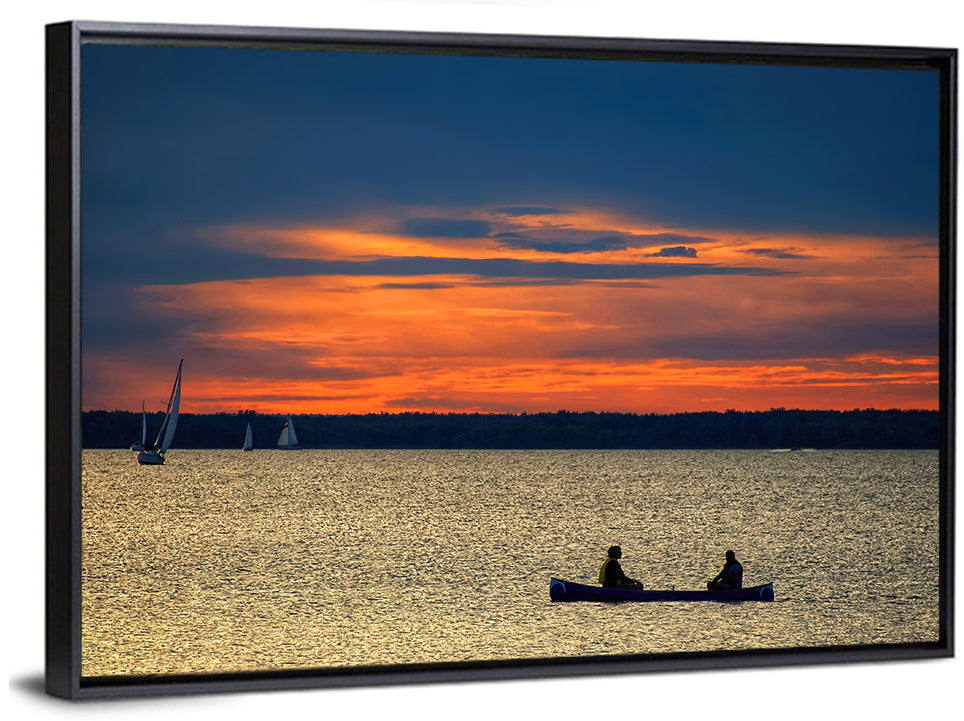 Ottawa River Sunset Wall Art