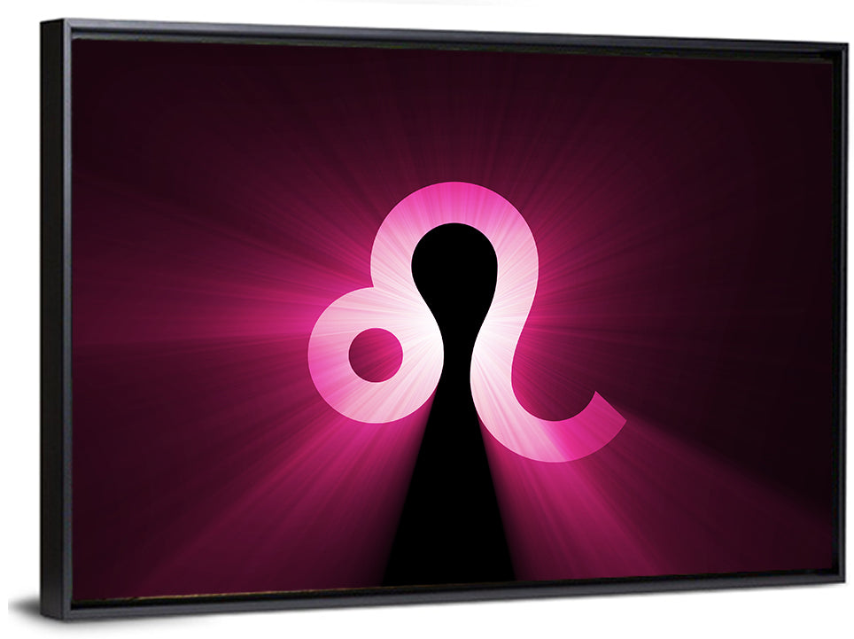 Leo Symbol Wall Art