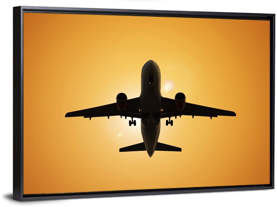 Airplane Takeoff Wall Art