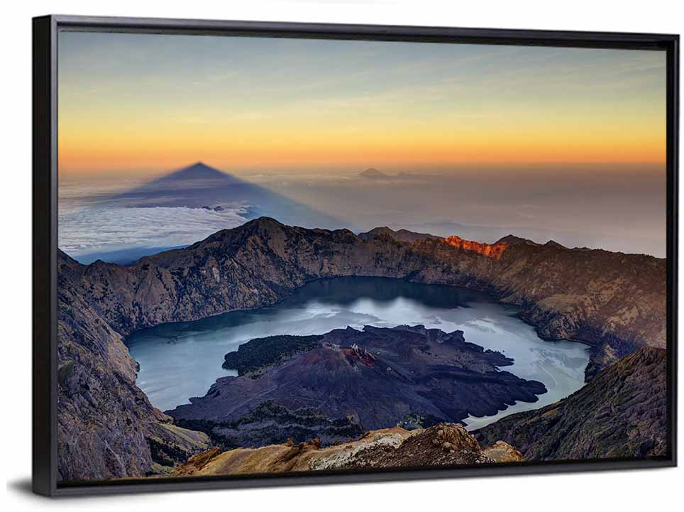 Mount Rinjani Sunrise Wall Art