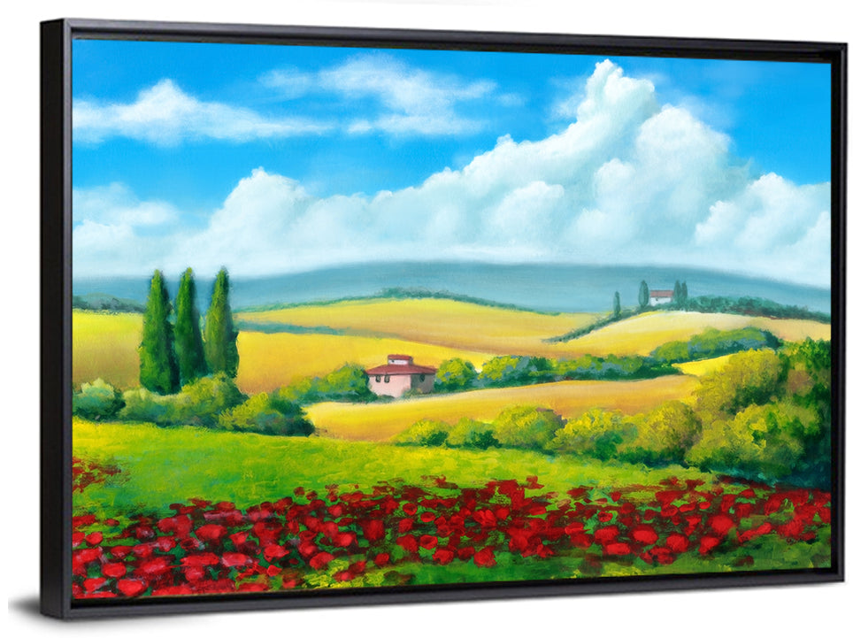 Tuscany Farmland Wall Art