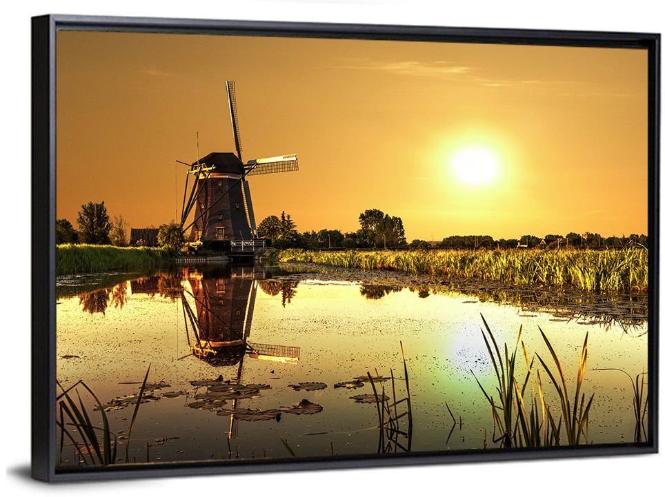 Dutch Windmill Wall Art