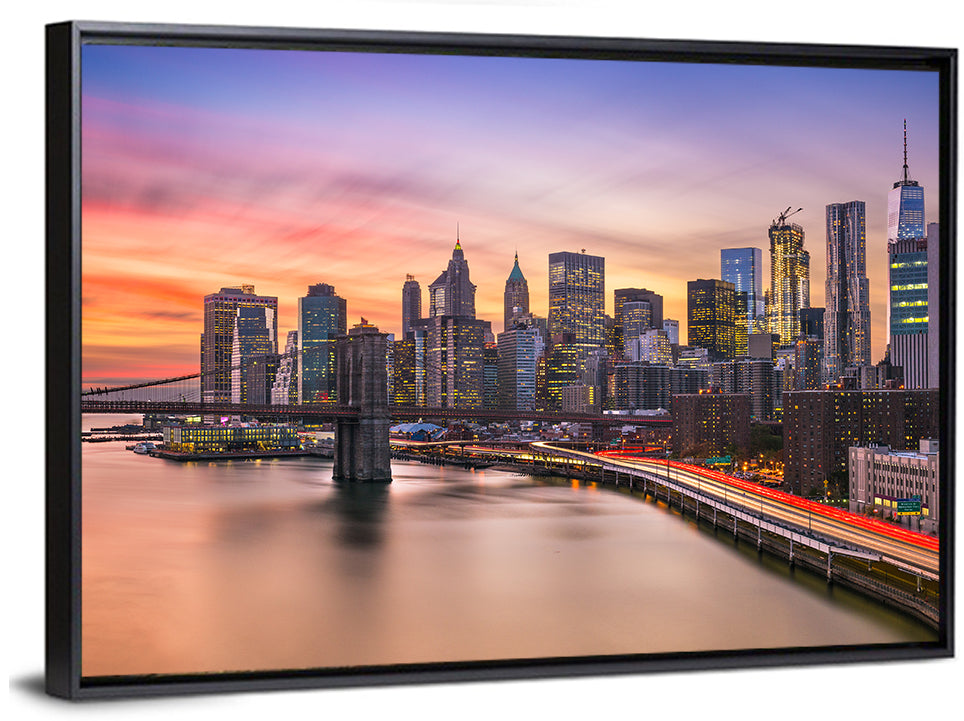 New York Financial District Wall Art