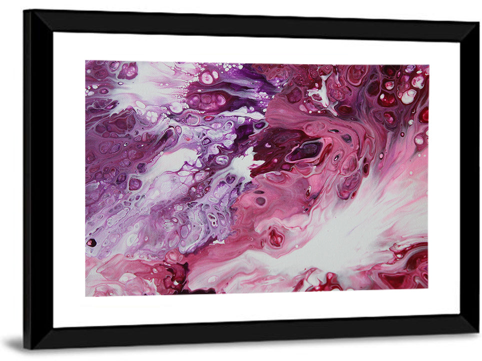 Flowing Bubbles Abstract Wall Art