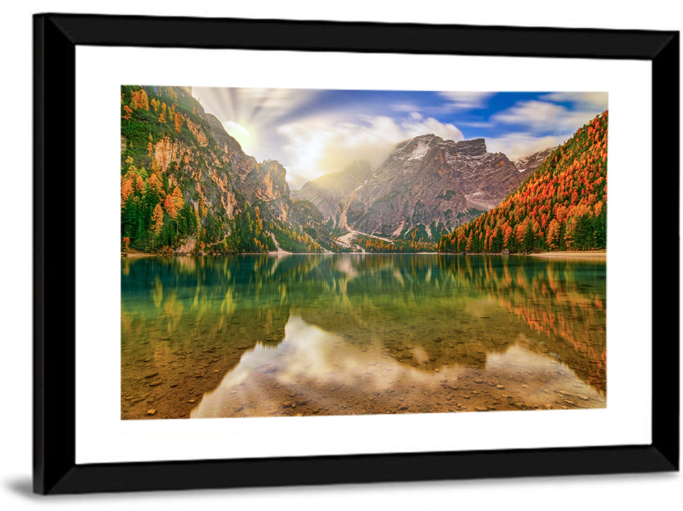 Braies Lake Wall Art