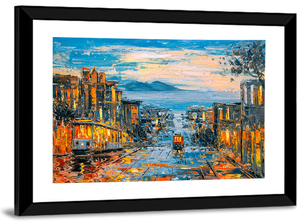 San Francisco Cable Car Wall Art