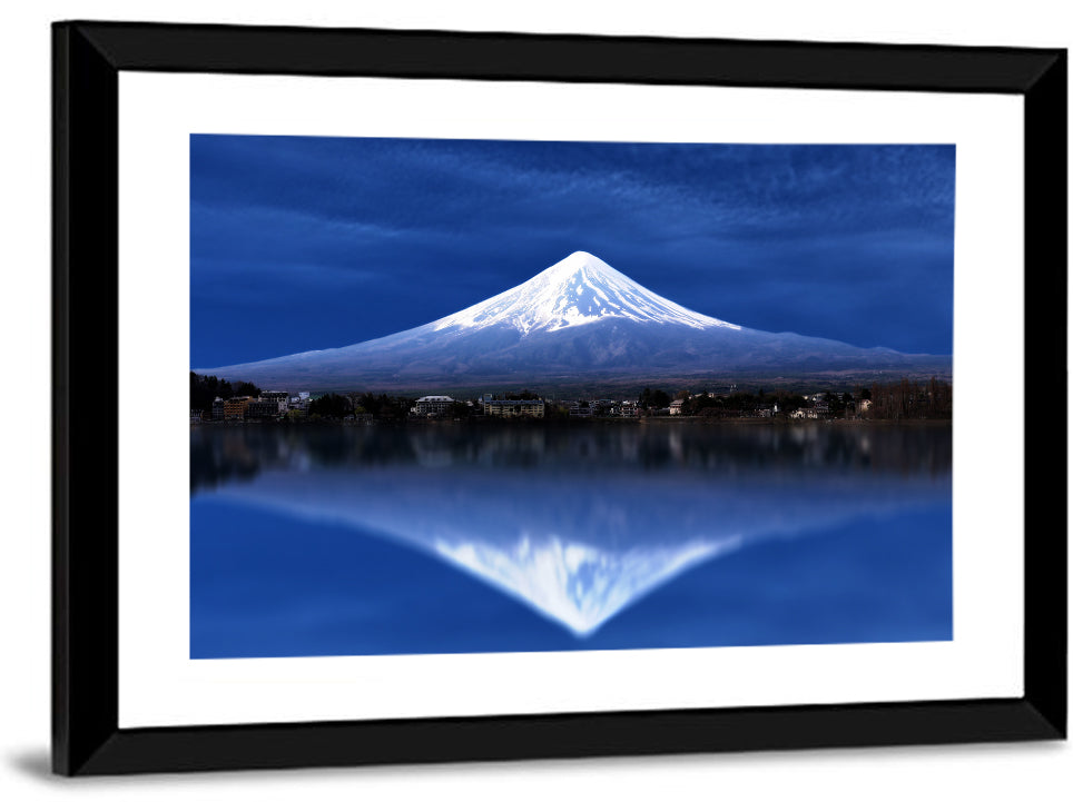 Mt Fuji From Kawaguchiko Lake Wall Art