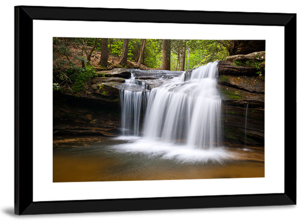 Table Rock State Park Waterfall Wall Art