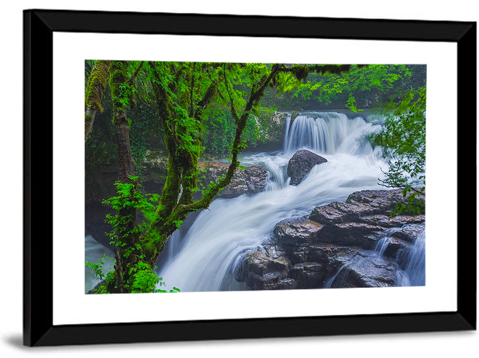 Gachedili Canyon Waterfall Wall Art