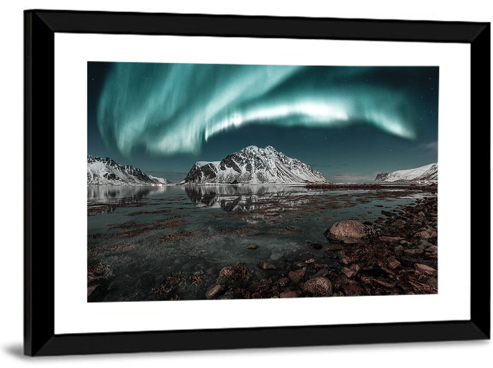 Lofoten Northern Lights Wall Art