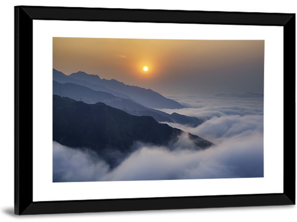 Ta Xua Mountain Range Wall Art