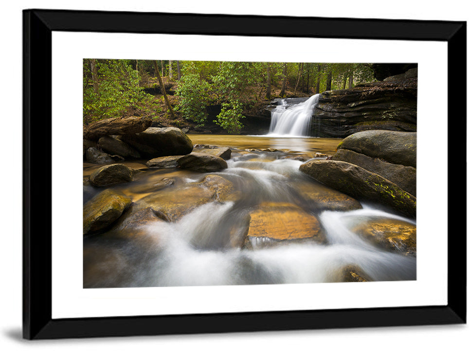 South Carolina Waterfall Wall Art