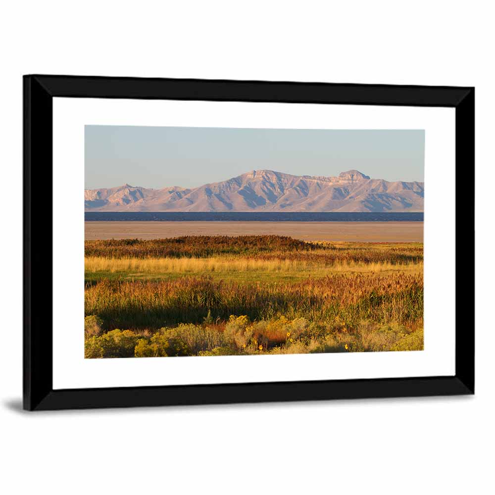 Antelope Island & Wasatch Mountains Wall Art