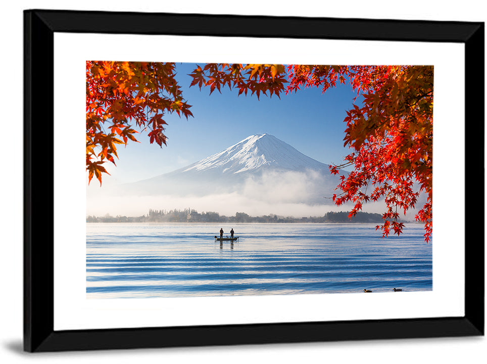 Mount Fuji & Lake Wall Art